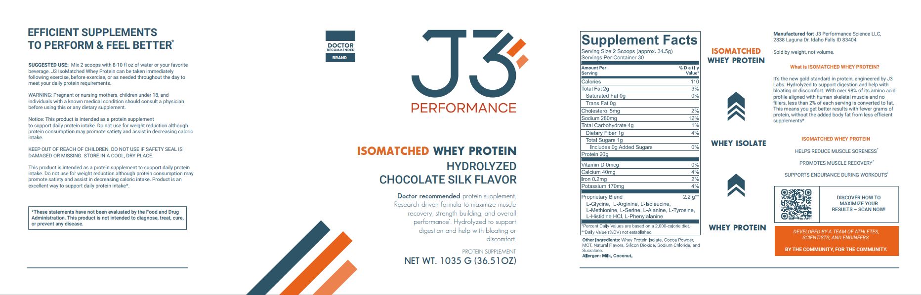 Premium Whey Isolate-Chocolate Silk